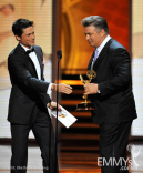 Actors Rob Lowe and Alec Baldwin