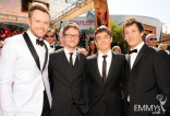 (L-R) Joel McHale, Akiva Schaffer, Jorma Taccone and Andy Samberg 