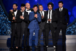 Quest Crew accepts the award for outstanding choreography for “America’s Best Dance Crew” during night two of the Television Academy&#039;s 2016 Creative Arts Emmys.