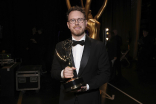 Christian Sprenger backstage at the 75th Creative Arts Emmy Awards