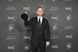 Gabe Hilfer backstage at the 75th Creative Arts Emmy Awards