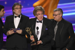 The team from Shōgun accepts the award for Outstanding Sound Mixing For A Comedy Or Drama Series (One Hour) at the 76th Creative Arts Emmy Awards