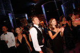 Guests enjoy the band at the 2015 Creative Arts Ball.