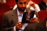 An audience member at the Interactive Media Peer Group Nominee Reception in North Hollywood, California.