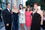 Television Academy chairman and CEO Bruce Rosenblum with Television Academy governors Jill Daniels, Allison Binder, Academy treasurer Susan Nessenbaum-Goldberg, and governor Beatriz Gomez  at the 67th Los Angeles Area Emmy Awards cocktail party July 25, 2