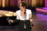 Jasmine Guy accepts the award for Outstanding Actress in a Short Form Comedy or Drama Series for Chronicles Of Jessica Wu at the 75th Creative Arts Emmy Awards