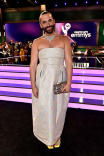 Jonathan Van Ness of Queer Eye backstage at the 2022 Creative Arts Emmy Awards. 