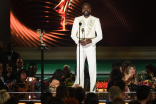 Colman Domingo of Euphoria accepts the award for Outstanding Guest Actor in a Drama Series at the 2022 Creative Arts Emmy Awards.