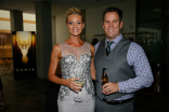 Dara and Nick Simpson at the 67th Los Angeles Area Emmy Awards cocktail party July 25, 2015, at the Skirball Cultural Center in Los Angeles, California.