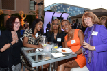 Dorian Winsttip, Winona Parks, Dawn Holliday-Mack, Monica Mason, and Shirley Ray at the Executives Peer Group celebration August 25, 2015, at the Montage in Beverly Hills, California.