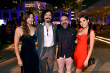 Aurora Van Zoelen, sound editing nominee Andres Locsey, Sandro Morales and Claudia Serven