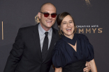 Devorah Herbert and guest on the red carpet at the 2017 Creative Arts Emmys. 