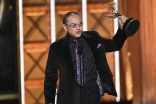 James Lew accepts his award at the 2017 Creative Arts Emmys. 