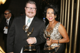 Chris Clark and Helena Cepeda at the 2017 Creative Arts Ball. 