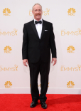 Matt Walsh of Veep arrives at the 66th Emmys.