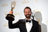 Dustin O&#039;Halloran backstage at the 2015 Creative Arts Emmys.