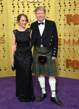 Jude McLean and Russell McLean on the red carpet at the 71st Emmy Awards.