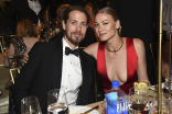 Tim Loden and Yvonne Strahovski at the 69th Emmy Awards Governors Ball. 