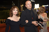 Susan Sarandon at the 69th Emmy Awards Governors Ball. 