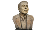 Bust of Dan Rather