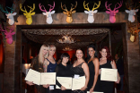 Kristene Bernard, Molly Tissavary, Darcy Gilmore, Thea Samuels, Carlene Kearns and Sherri Simmons at the Makeup/Hairstylists Nominee Reception in North Hollywood, California. 