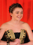 Maisie Williams onstage at An Evening with Game of Thrones.