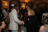 Nnamdi Nwosa, Stephanie Hul, Vivienne Jurado, and Leslie Shrieve at Television Academy&#039;s Networking Night Out at the St. Regis on Friday, April 6, 2018 in New York. 