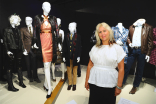 Costume designer Lisa Padovani with some of her costumes from Gotham at The 9th Annual Outstanding Art of Television Costume Design Exhibition at the FIDM Museum &amp; Galleries, Saturday, July 18, 2015, in Los Angeles. 