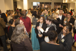 Guests mingle at the Television Academy&#039;s first member event in Atlanta, &quot;A Conversation with Tyler Perry,&quot; at the Woodruff Arts Center on Thursday, May 4, 2017.