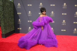 Nicole Byer arrives at the 73rd Emmy Awards, September 19, 2021 in Los Angeles, California.