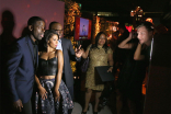 Performers pose on the red carpet at the Performers Nominee Reception, September 16, 2016 at the Pacific Design Center, West Hollywood, California.