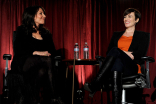 Katey Sagal and Maggie Siff at An Evening with Sons of Anarchy.