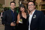 Scott Gordon and Television Academy governors Terry Ann Gordon and James Connelly at the Art Directors and Set Decorators nominee reception September 8, 2015 in Los Angeles, California.