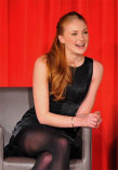 Sophie Turner onstage at An Evening with Game of Thrones.